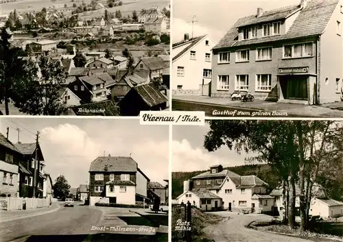 AK / Ansichtskarte  Viernau Teilansicht Gasthof Ernst-Thaelmann-Strasse Ratsmuehle Viernau