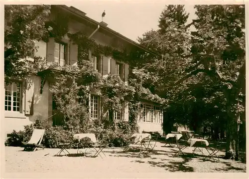 AK / Ansichtskarte  Lausanne_VD Pension Barraud Batiment Principal Vers Chez les Blanc Lausanne VD