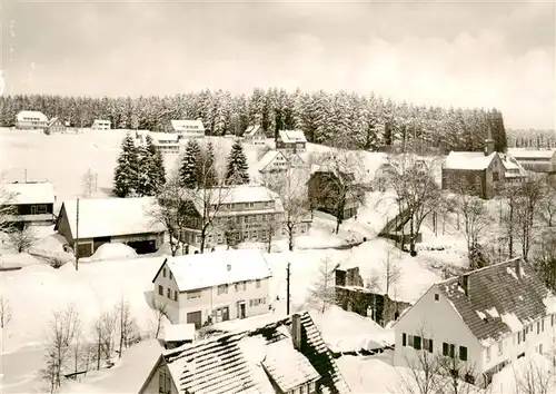 AK / Ansichtskarte  Kniebis_Freudenstadt Winterpanorama Kniebis_Freudenstadt