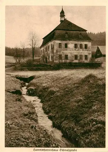 AK / Ansichtskarte  Dresden_Elbe Hammerherrenhaus Schmalzgrube 