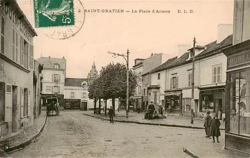 AK / Ansichtskarte  Saint-Gratien_95_Oise La Place d'Armes 