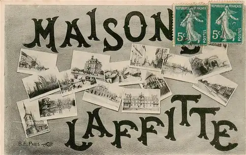 AK / Ansichtskarte  Maisons-Laffitte_78_Yvelines Vue partielle 