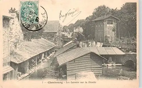 AK / Ansichtskarte  Cherbourg_50_Manche Les Lavoirs sur la Divette 