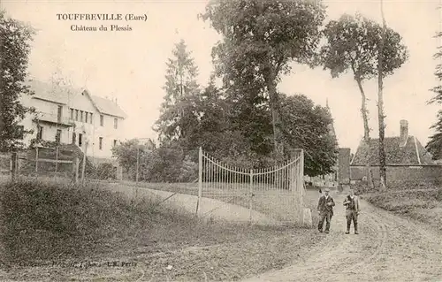 AK / Ansichtskarte  Touffreville_27_Eure Chateau du Plessis 