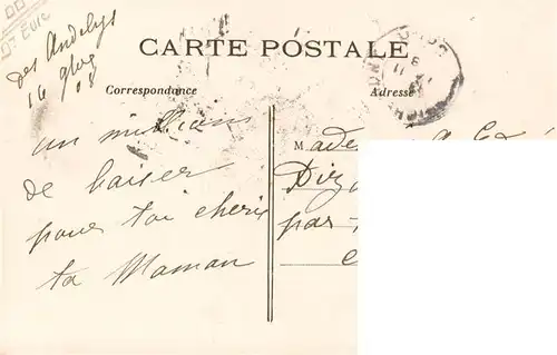 AK / Ansichtskarte  Les_Andelys_27_Eure Place Nicolas Poussin 