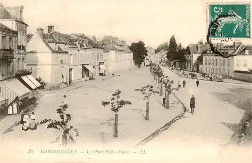 AK / Ansichtskarte  Rambouillet_78_Yvelines Le Place Felix Faure 