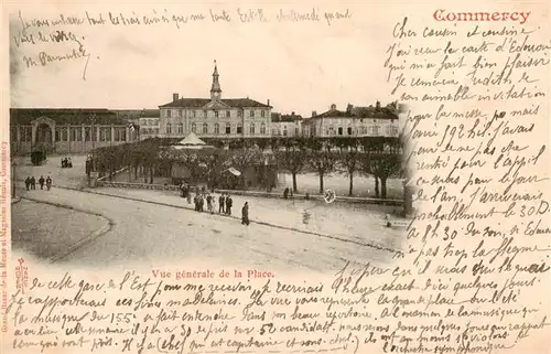 AK / Ansichtskarte  Commercy_55_Meuse Vue generale de la Place 