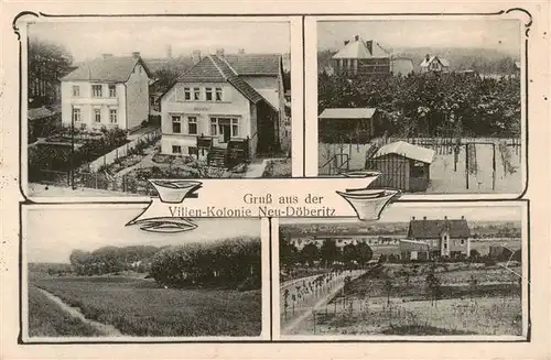 AK / Ansichtskarte  Neu-Doeberitz_Truppenuebungsplatz_Dallgow-Doeberitz Villen Kolonie Teilansichten Feldpost