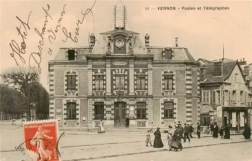 AK / Ansichtskarte  Vernon_27_Eure Postes et Telegraphes 