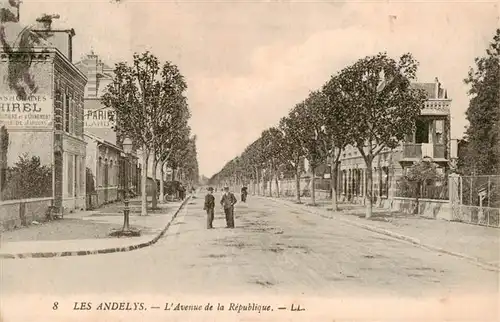 AK / Ansichtskarte  Les_Andelys_27_Eure Avenue de la Republique 