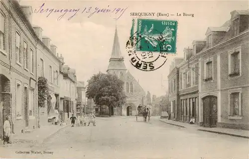 AK / Ansichtskarte  Serquigny_27_Eure Le Bourg 