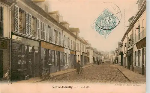 AK / Ansichtskarte  Claye-Souilly_77_Seine-et-Marne Grande Rue 