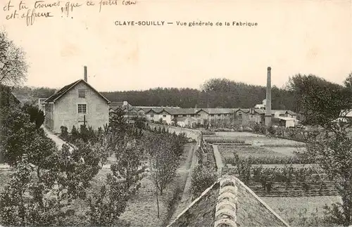 AK / Ansichtskarte  Claye-Souilly_77_Seine-et-Marne Vue generale de la Fabrique 