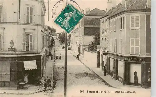 AK / Ansichtskarte  Bezons_95_Val-d_Oise Rue de Pontoise 