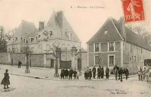 AK / Ansichtskarte  Marines_95_Val-d_Oise Le Chateau 