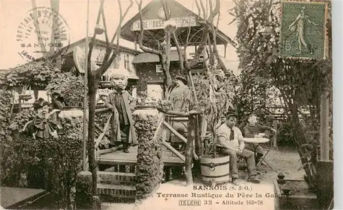AK / Ansichtskarte  Sannois_95_Val-d_Oise Terrasse Rustique du Père la Galette 