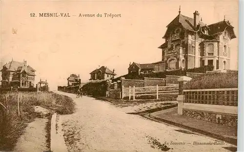AK / Ansichtskarte  Mesnil-Val_Criel-sur-Mer_76 Avenue du Tréport 