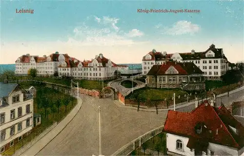 AK / Ansichtskarte  Leisnig Koenig Friedrich August Kaserne Feldpost Leisnig