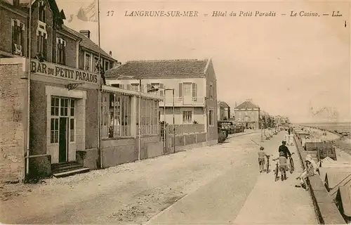 AK / Ansichtskarte  Langrune-sur-Mer_14_Calvados Hôtel du Petit Paradis Casino 