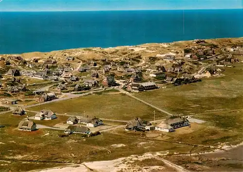 AK / Ansichtskarte  Rantum_Sylt Fliegeraufnahme Rantum Sylt