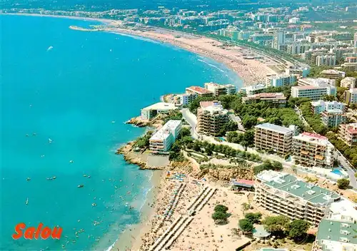 AK / Ansichtskarte  Salou_Tarragona_Costa_Dorada_ES Fliegeraufnahme 