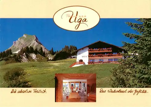 AK / Ansichtskarte 73877291 Damuels_Vorarlberg_AT Pension Uga 