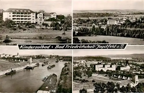 AK / Ansichtskarte  Jagstfeld Kindersolbad Panorama Partie an der Jagst Jagstfeld