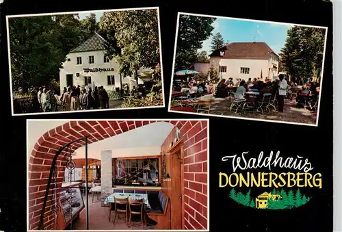 AK / Ansichtskarte  Donnersberg_Pfalz Waldhaus Donnersberg Gastraeume 