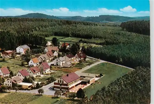 AK / Ansichtskarte 73877343 Herbram Fliegeraufnahme mit Hotel Hubertushof Herbram