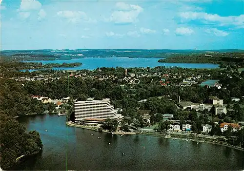 AK / Ansichtskarte  Malente-Gremsmuehlen Hotel Intermar am Dieksee Fliegeraufnahme mit Kellersee Malente-Gremsmuehlen