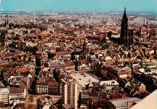 AK / Ansichtskarte  Strasbourg_Strassburg_67_Bas-Rhin Vue aerienne 