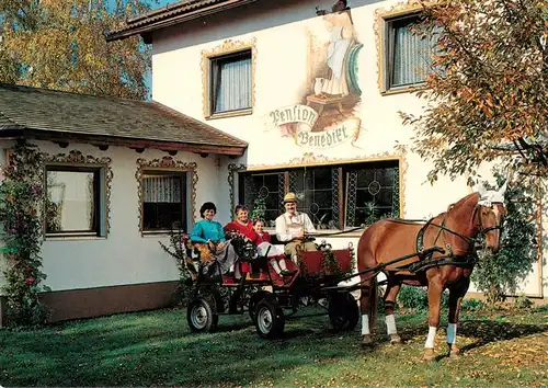 AK / Ansichtskarte  Lackenhaeuser_Niederbayern Pension Benedikt Lackenhaeuser Niederbayern