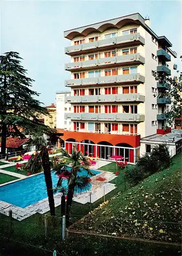 AK / Ansichtskarte  Paradiso_Lago_di_Lugano_TI Hotel Calipso Park 