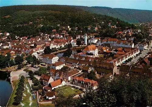 AK / Ansichtskarte  Bad_Karlshafen Fliegeraufnahme Bad_Karlshafen