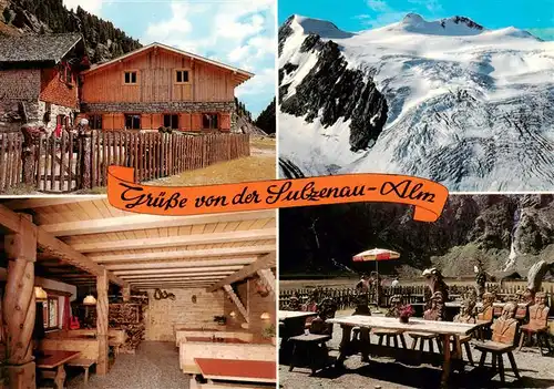 AK / Ansichtskarte 73877447 Neustift_Brixen_Suedtirol Sulzenau Alm Gaststube Terrasse Fliegeraufnahme Neustift_Brixen_Suedtirol