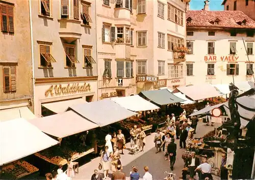 AK / Ansichtskarte  Bozen_Bolzano_Suedtirol_IT Obstmarkt 