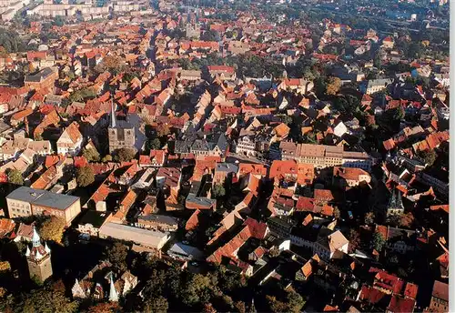 AK / Ansichtskarte  Quedlinburg Sulzenau Alm Gaststube Terrasse Fliegeraufnahme Quedlinburg