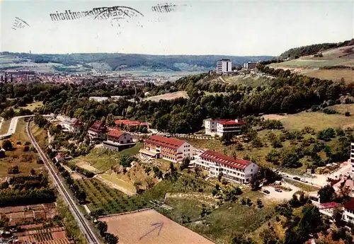 AK / Ansichtskarte  Bad_Mergentheim Kurhaeuser im Erlenbachtal  Bad_Mergentheim