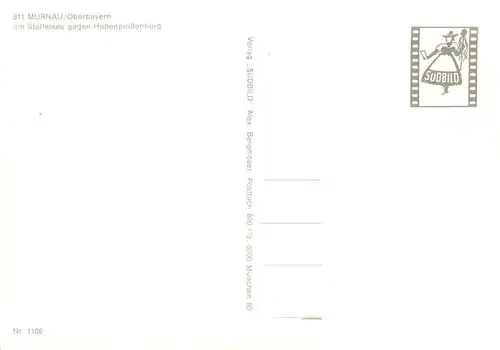 AK / Ansichtskarte  Murnau_Staffelsee mit Hohenpeissenberg Murnau_Staffelsee