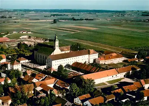 AK / Ansichtskarte  Osterhofen_Niederbayern Englisches Institut Kirche Kloster  Osterhofen_Niederbayern