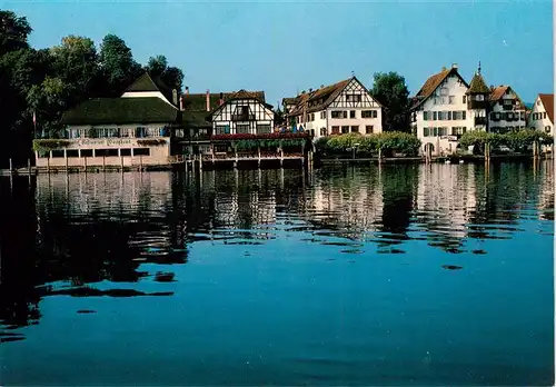 AK / Ansichtskarte  Gottlieben Hotel Waaghaus und Drachenburg Gottlieben