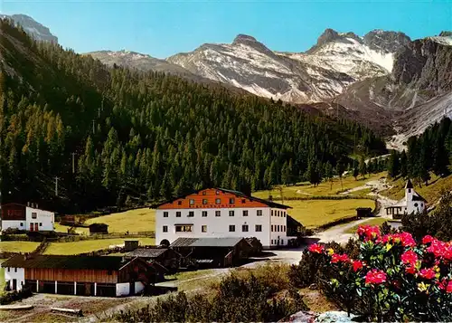 AK / Ansichtskarte  Schlickeralpe_Schlickeralm_1616m__Tirol Alpengastwirtschaft Schlickeralm mit Hohem Burgstall Sesselbahn Sennjoch Stubaital 