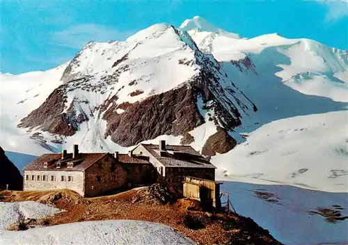 AK / Ansichtskarte  Braunschweigerhuette_2759m_Imst_Tirol_AT mit Wildspitze  