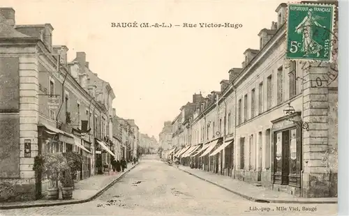 AK / Ansichtskarte  Bauge_49_Maine-et-Loire Rue Victor Hugo 