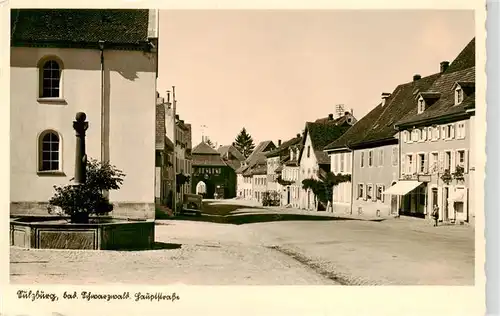 AK / Ansichtskarte  Sulzburg_Freiburg Hauptstrasse Brunnen Sulzburg Freiburg