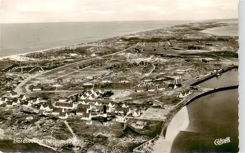 AK / Ansichtskarte  Hoernum_Sylt Fliegeraufnahme Hoernum Sylt