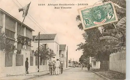 AK / Ansichtskarte 73877638 Dakar_Senegal Rue Vincens 