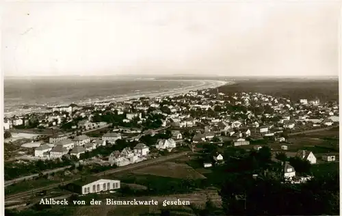 AK / Ansichtskarte  Ahlbeck_Ostseebad Blick von der Bismarckwarte Ahlbeck_Ostseebad