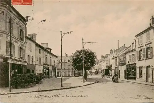 AK / Ansichtskarte  Saint-Gratien_95_Oise La Place d'Armes 