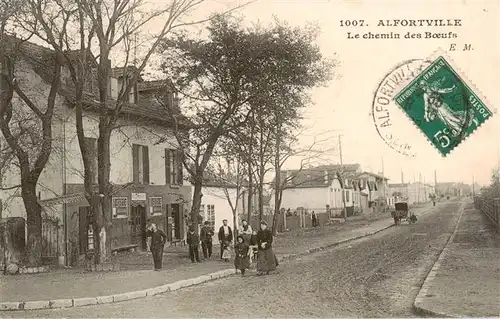 AK / Ansichtskarte  Alfortville_94_Val-de-Marne Le chemin des Boeufs 